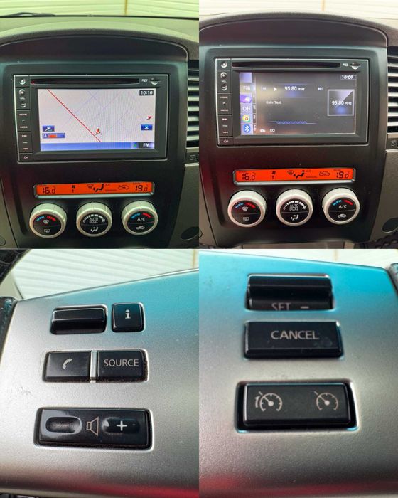 NISSAN NAVARA 2,5 Tdi , 4x4 la buton , Clima , Navi , Scaune incalzite , Trapa , RAR+ITP
