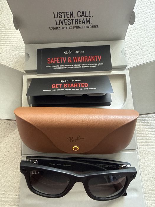 Ochelari Smart Ray-Ban Meta Wayfarer, Marime L , V2