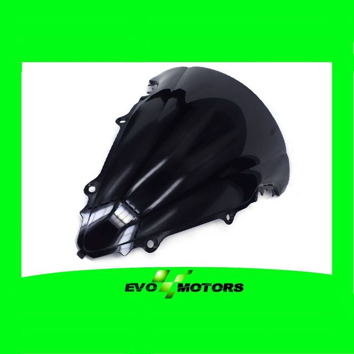 Parbriz Double Bubble Fumuriu Yamaha YZF R6 2003-2005 negru 2004 PB017