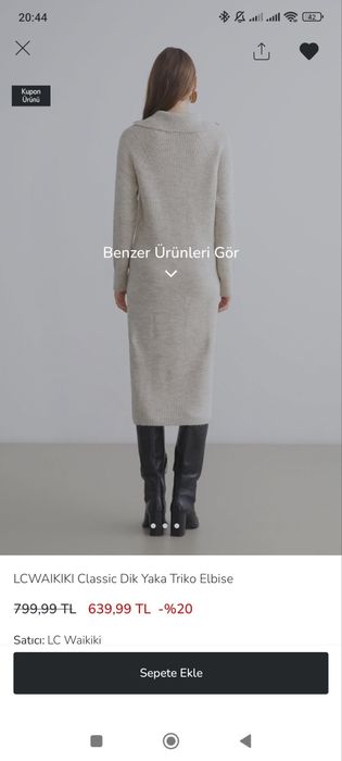 Новое платье турецкой фирмы LCWaikiki