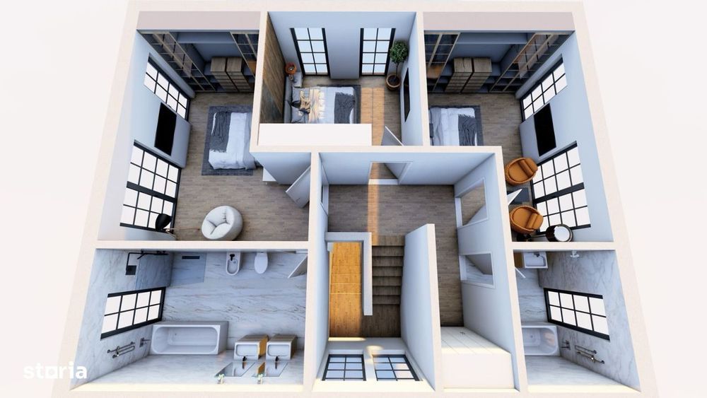 Casa moderna comuna Harman,zonă centrală!
