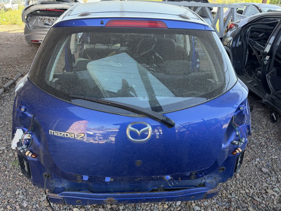 Заден капак Mazda 2 DE 2007-2014 със стъкло син