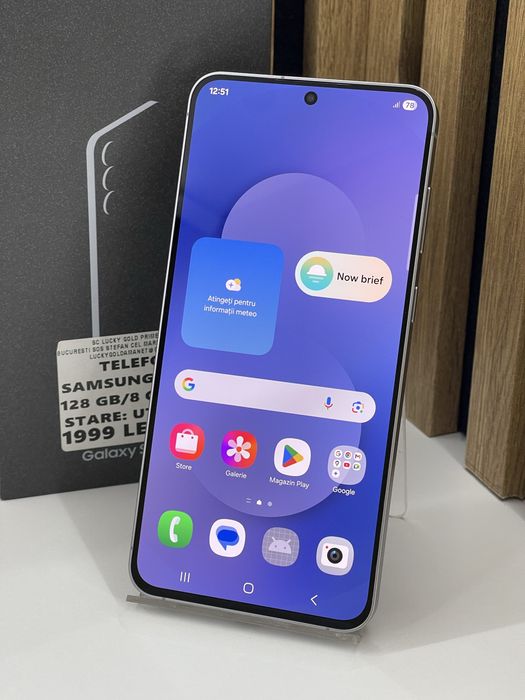 Samsung S25 FE 128Gb 8Gb ram / 0 Cicluri Incarcare Garantie #56437