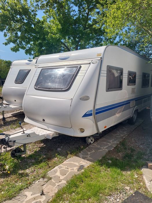 Rulota Hobby 2006,Mover,Aer condiționat,Baie mare, Doua zone
