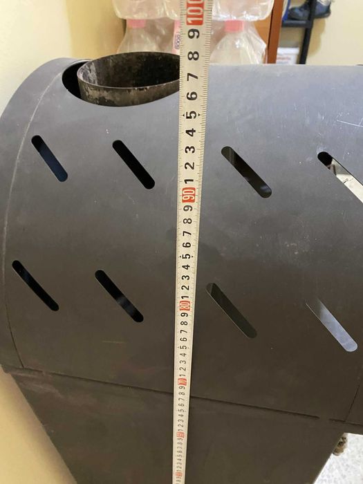 Голяма печка, камина на дърва и въглища