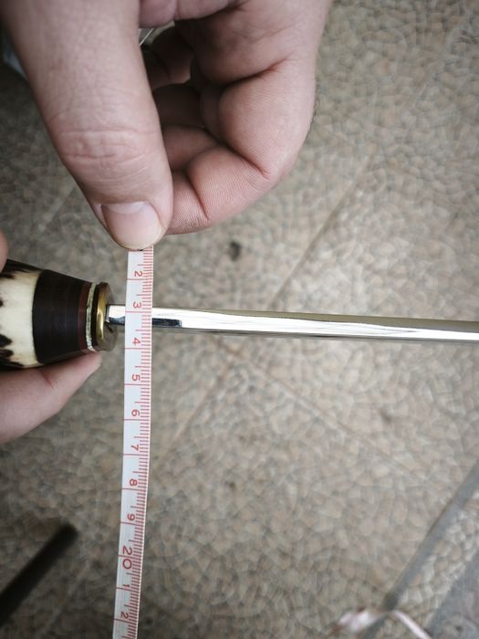 Автентичен ловен нож Solingen– Класически модел с естествен рог