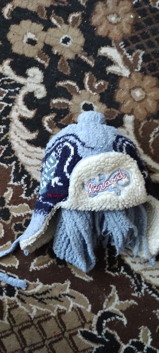 Шапка и шарф набор