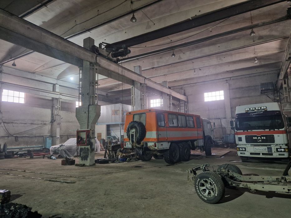 Теплый бокс для спец техники