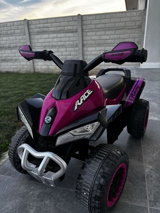 Mini atv copii roz negru