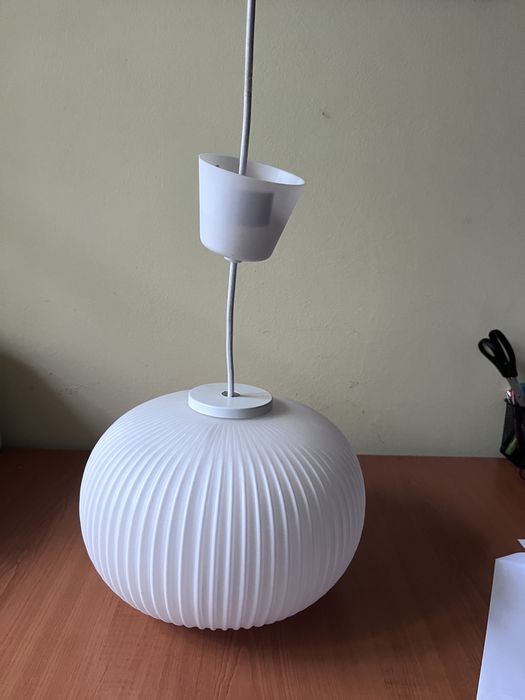 Veioza Jysk, sticla alba