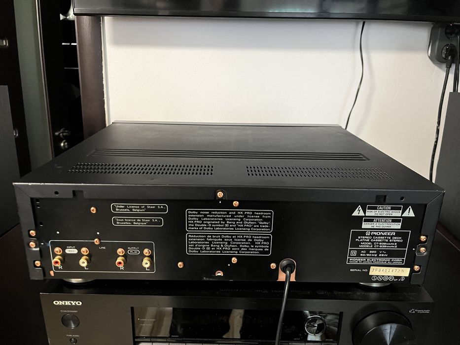 Super Deck Pioneer CT-939 Mark ll 3 capete-3motoatre