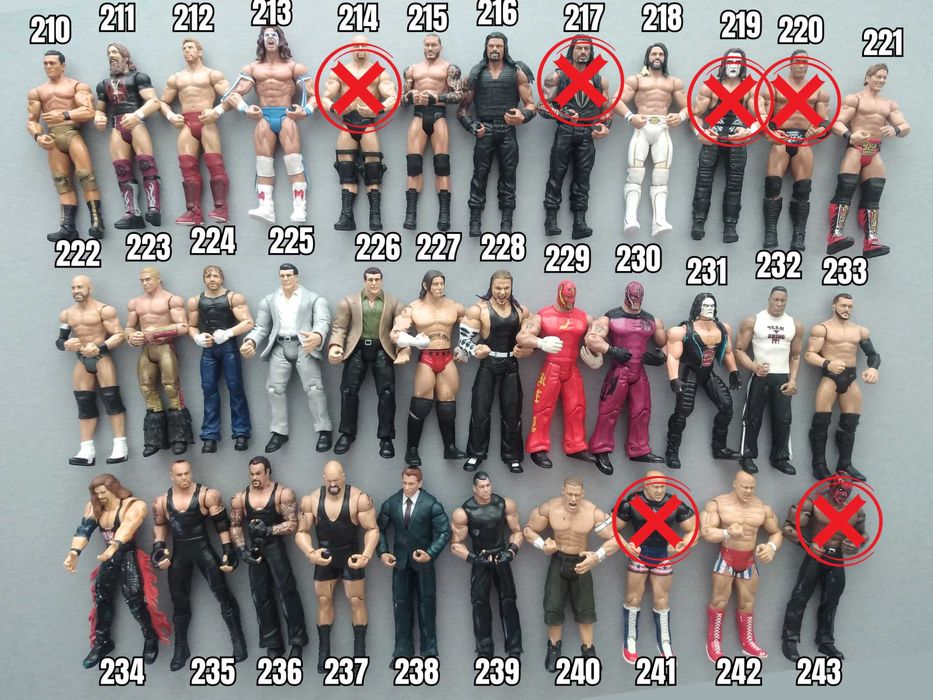 Кечисти Екшън Фигурки WWE Pro-Wrestling Кеч Играчки John Cena 3/3