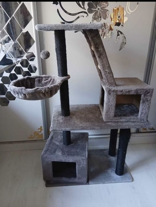 Casuta pisici 3 nivele