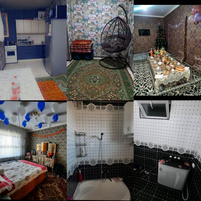 3 xona qilingan          2 xonali uy