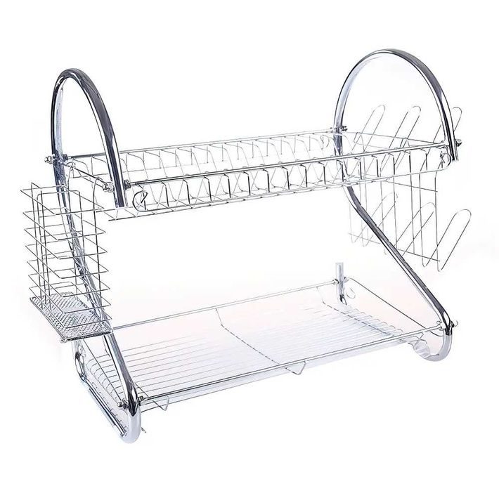 Двухслойная сушилка для посуды из Нержавеюшей стали
