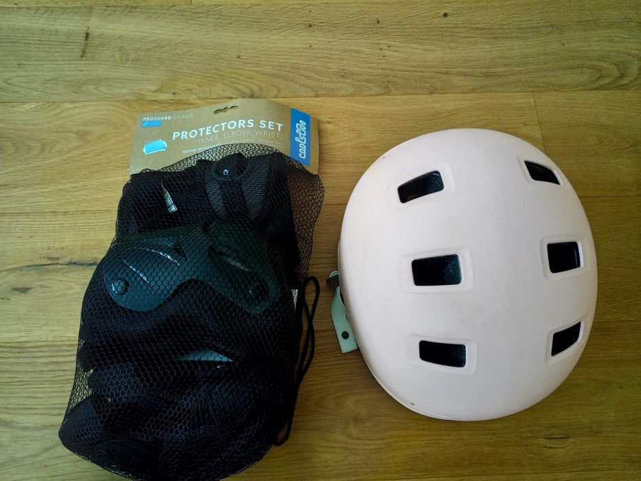 Детска  каска за ролери/колело - "Oxelo MF500" и протектори