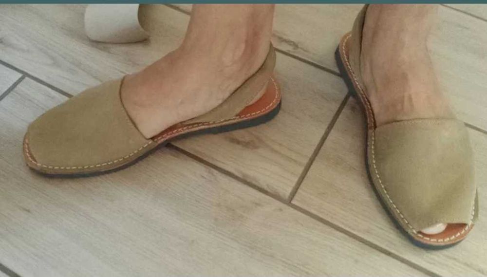 Sandale bej.menorquinas ,mar.43