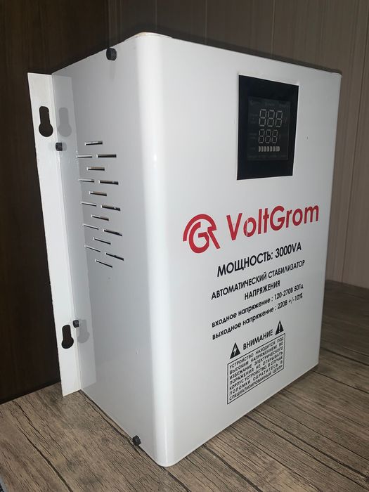 Cтабилизатор напряжения VoltGrom 3000 BA | Гарантия - 1 год