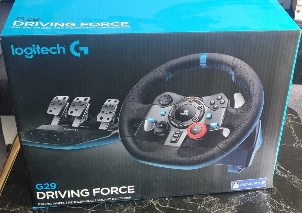 Logitech G29 Driving Force Steering - Волан с педали  - КАТО НОВ