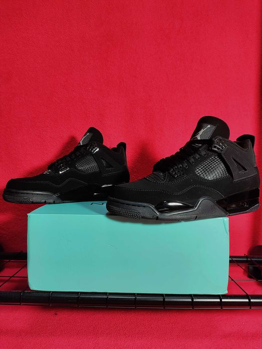 Jordan 4 Black Cat marimea 42