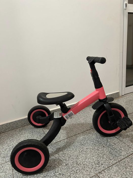 Детско колело с три функции: триколка; двуколка или балансиращо колело