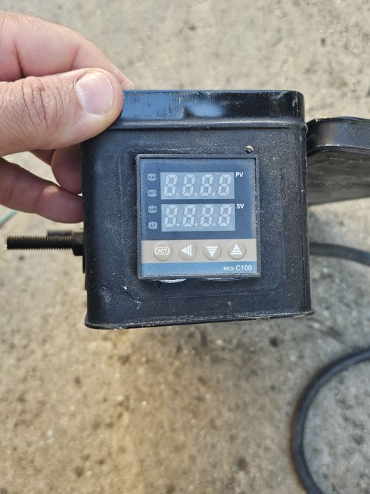 Термо контролер за пещ с 40А Реле ОКАБЕЛЕНО