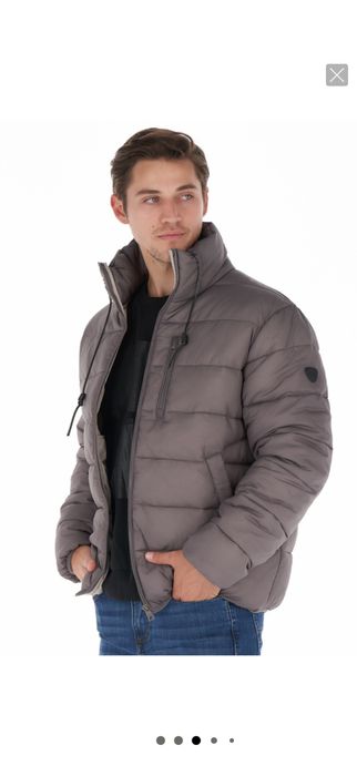 Тъмносиво яке Kenvelo размер М