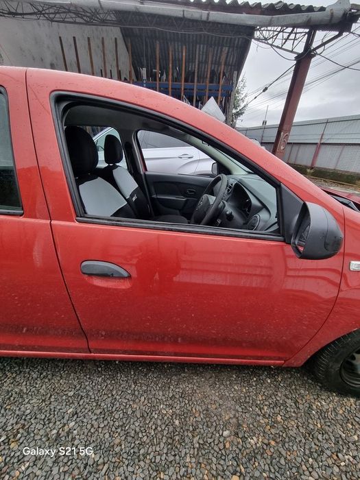 Usa Dreapta Fata Dacia Sandero 2 2012 - 2016 Hatchback 4 Usi Rouge de Feu TEB76 (1403)