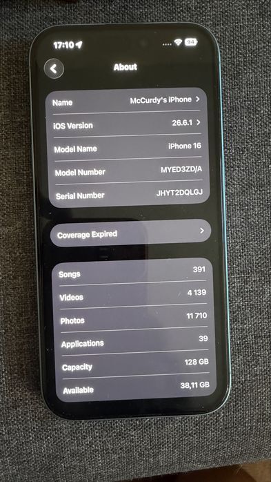 Комплект iPhone 16 128GB + Apple Watch Series 6
