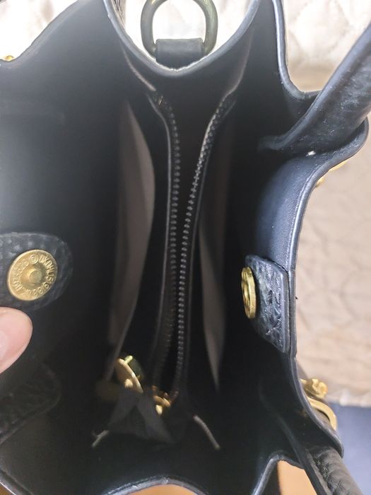 Сумка черная стильная