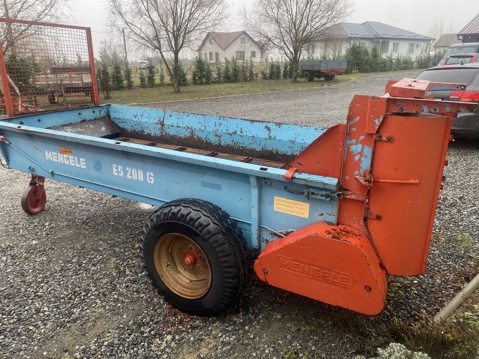 Remorca mig pentru imprastiat gunoi Mengele