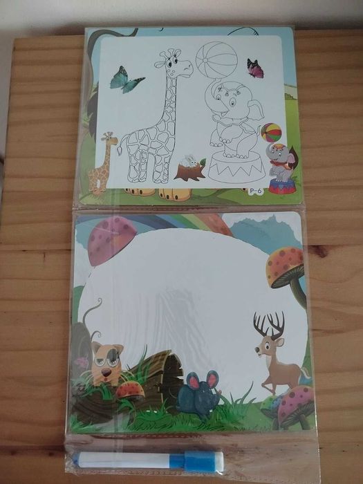 Златното ключе, 3D пъзел и книжки за оцветяване НОВИ 7 части