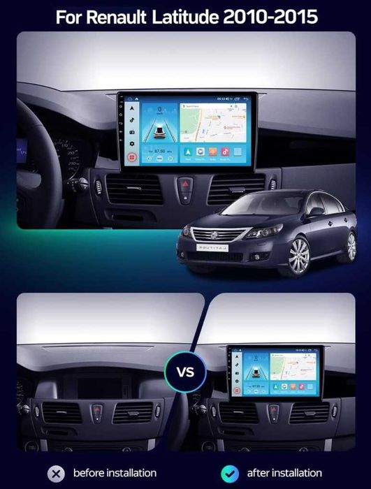 Renault Laguna 3  2007/2015 9" - навигация /само по поръчка/, 9863
