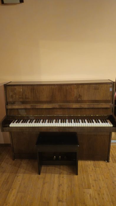 Pianina Petrof placa de bronz