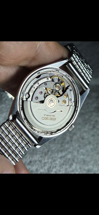 Seiko Seikomatic 39 jewels / Ceas tank argint/ Anker 1930