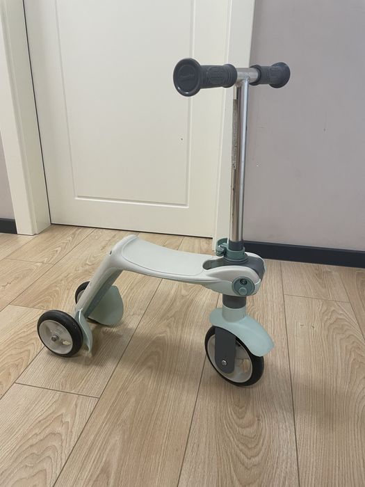 Детска триколка 2 в 1 Smoby - Тротинетка и балансиращо колело