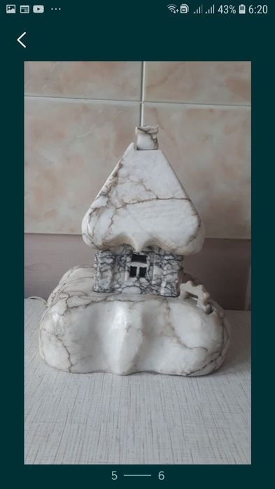 Мраморный ночник.