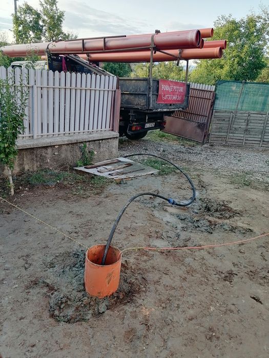 Foraje puțuri de apa potabilă