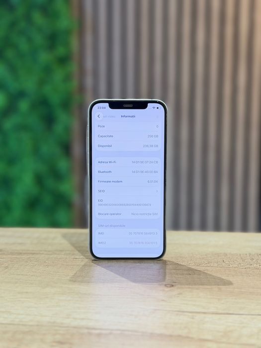 iPhone 12 256Gb Green/Baterie90%/Garanție 12 luni @atsgsm.ro