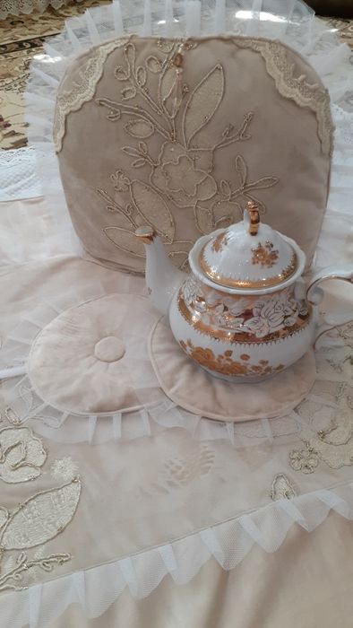 Чайный камплект для дастархана ручная работа