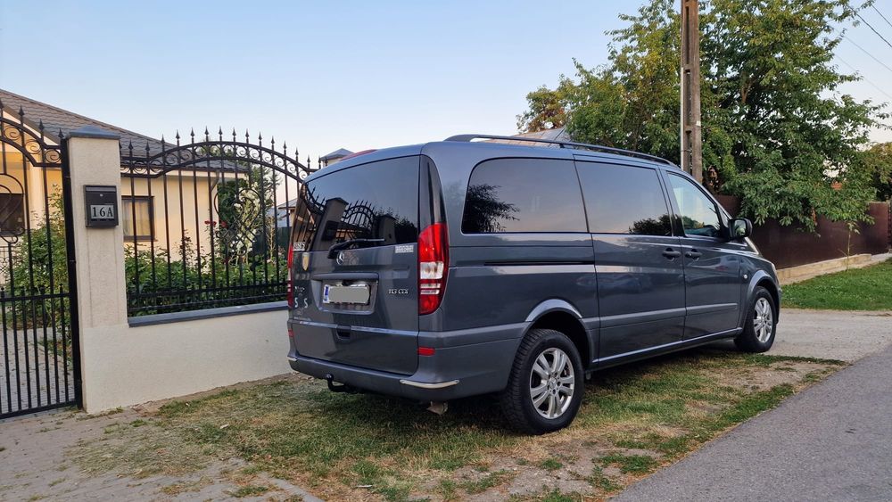 Mercedes-Benz Vito 113 CDI • 2.2 Diesel • Automat • 9 locuri • 2011 Varianta lung