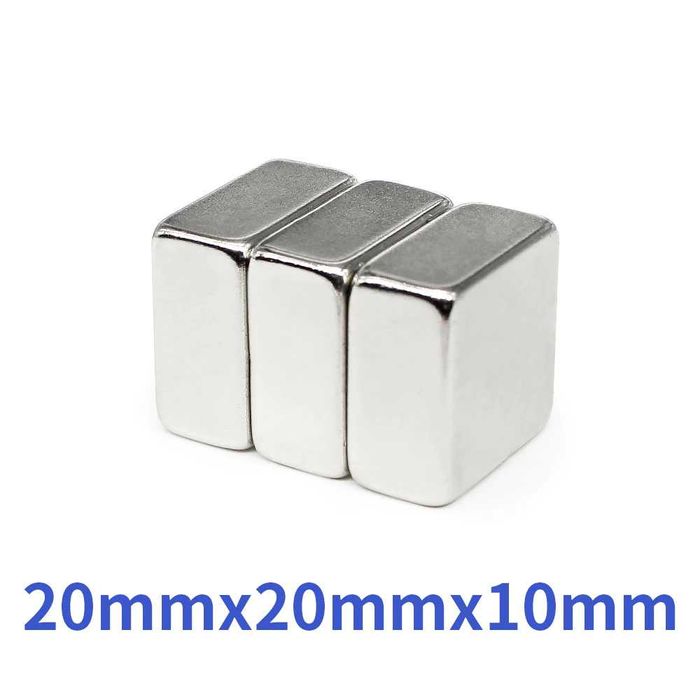 20x20x10mm неодимов МАГНИТ N52, magnit, neodimov, магнити, magnet