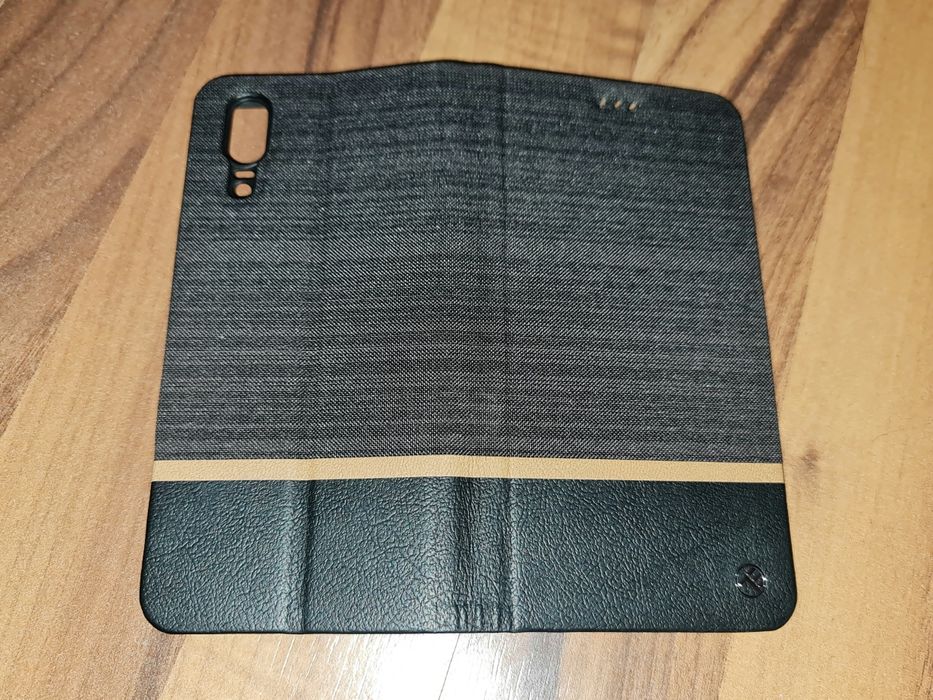 Husa flip originala Tellur Denim Bookcase Huawei P20