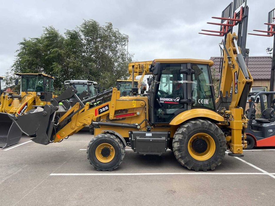 Экскаватор-Погрузчик 3в1 SHANMON 388