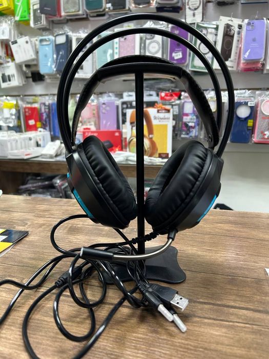 Наушники игровые с микрофоном