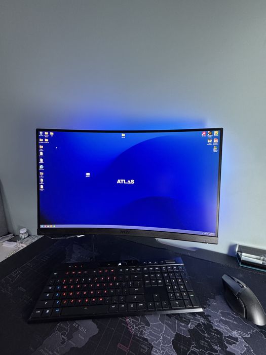 Monitor Gaming Curbat MSI G27CQ4 27”, WQHD, 165Hz