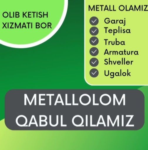 Metallolom qayta ishlash