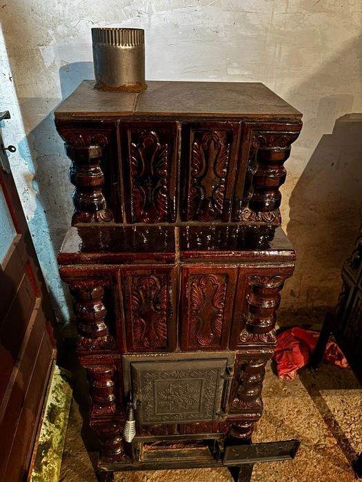 Vand Sobă de teracotă