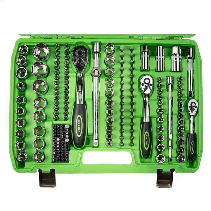 216PC 1/4 3/8 1/2  SUPER LOCK SET de  tubulare si accesorii DS1035