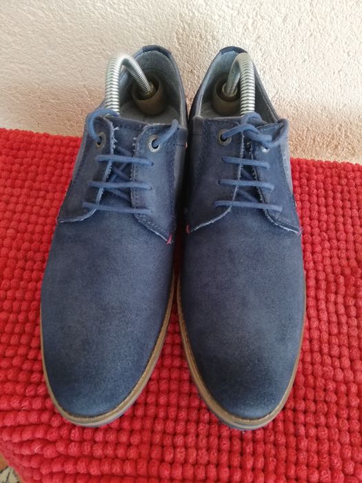 Pantofi piele întoarsă Bugatti nr 43